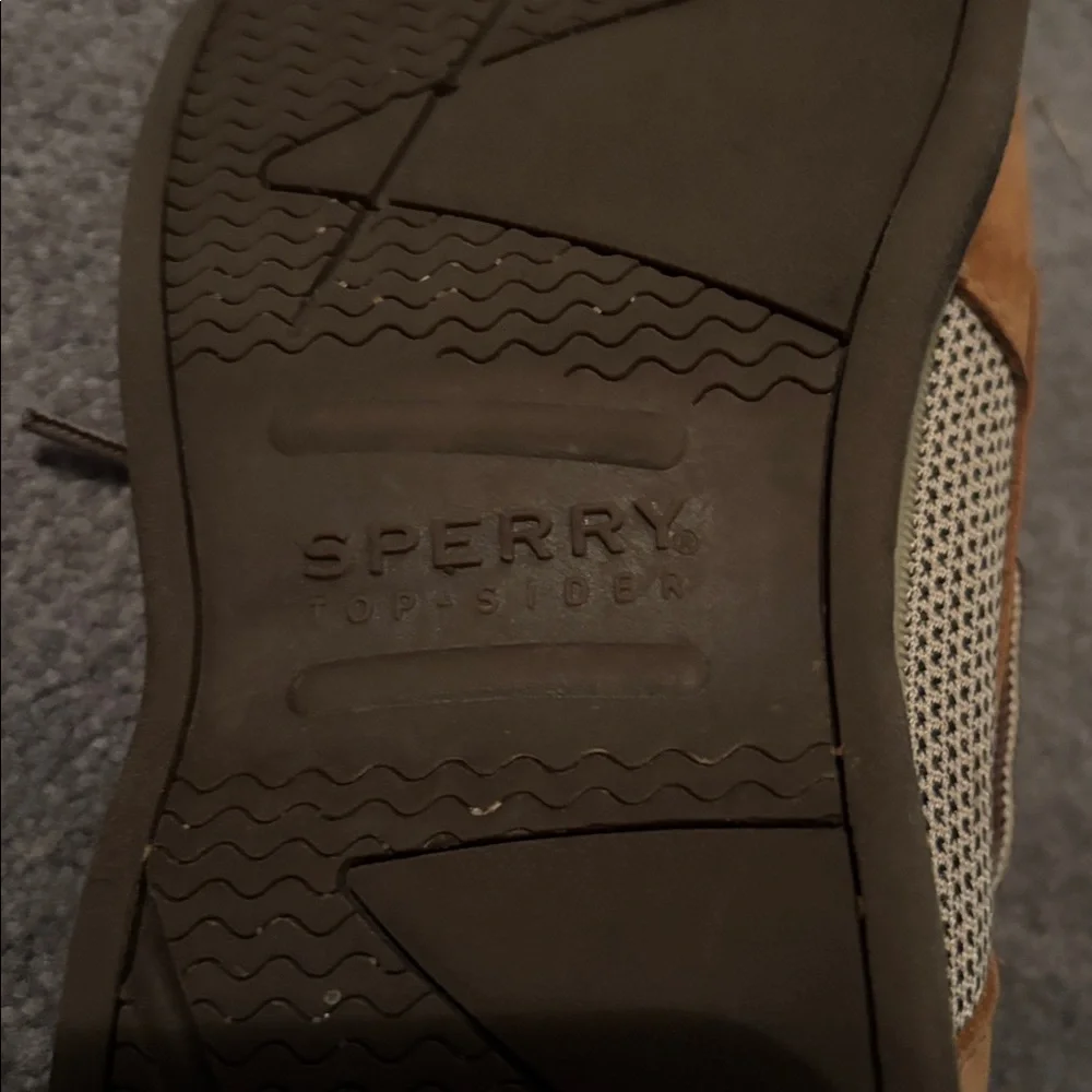 Sperry Boy’s Classic Chestnut Leather Boat Shoes - Picture 5 of 5
